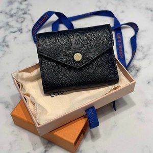 Louis Vuitton Victorine Wallet Black Monogram